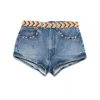 Alanui Memories Of The Savannah Shorts In Blue
