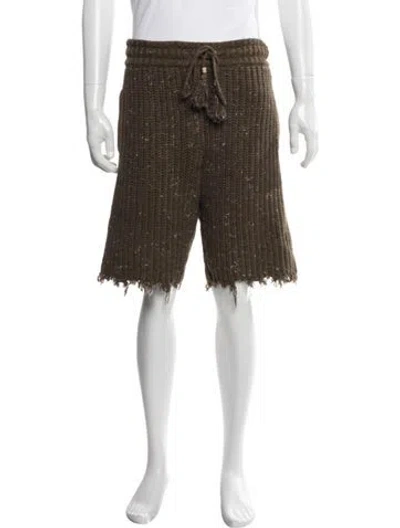 Pre-owned Alanui Shorts W/ Tags In Brown