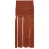 Alanui Ray Of Light Mini Skirt In Multicolor