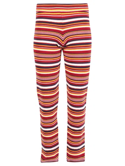 ALANUI STRIPED BEACH BREAK PANTS