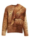 Alanui Hues Of The Desert Sweater In Brown