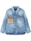 Alanui Sunny Crochet Shirt In Blue