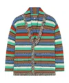Alanui Sunny Stripes Cardigan In Multi