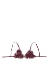 Alanui Sunset On Manhattan Bra Cherry In Burgundy