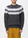Alanui Sweater  Men Color Black In Gray
