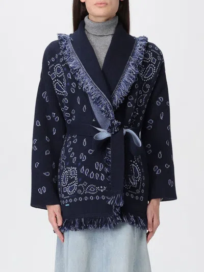 Alanui Sweater  Woman Color Blue In Black