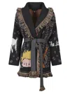 Alanui Collab The Little Prince Cardigan In Black