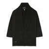 Alanui Fringed-edge Cashmere-blend Cardigan In Black