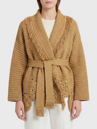 Alanui セーター  レディース カラー ゴールド In Brown