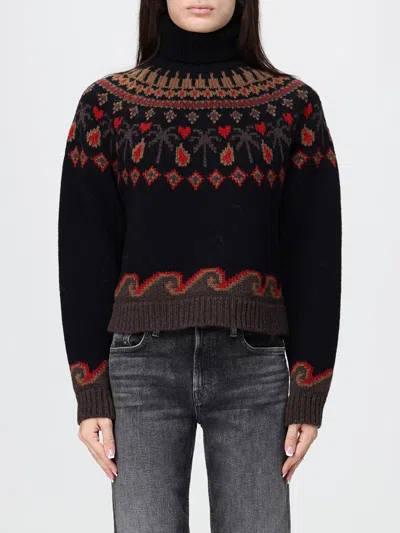 Alanui Sweater Woman In Animal Print