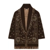 Alanui Bandana-pattern Cashmere Cardigan