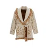Alanui Sweaters Beige In Brown