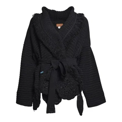 Alanui Sweaters In Black