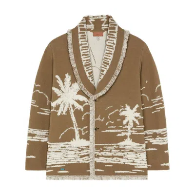 Alanui Sweaters In Brown