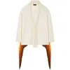 Alanui Bright Hues Fringed Cardigan In Brown