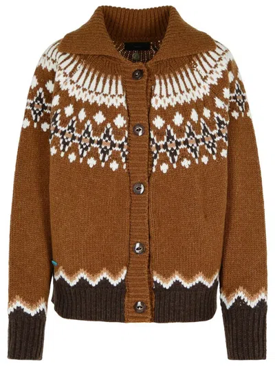 Alanui Sweaters In Brown