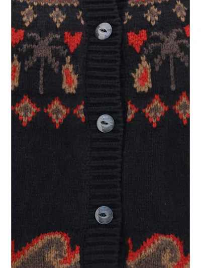 Alanui Sweet Winter Cardigan In Multi