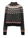 Alanui Sweet Winter Knitwear Grey In Multi