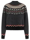 Alanui 'sweet Winter' Sweater In Black