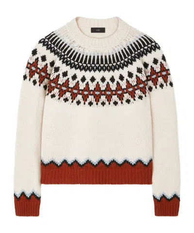 ALANUI FAIR ISLE PATTERNED WOOL SWEATER