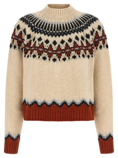 Alanui Sweet Winter Sweater In Neutral