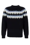 Alanui Midnight Blue Wool Sweet Winter Sweater