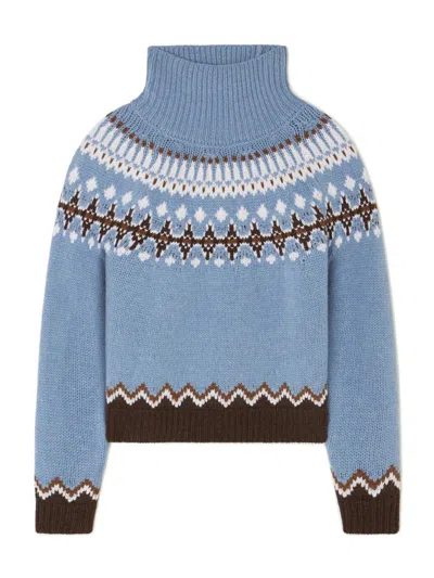 ALANUI ALANUI SWEET WINTER TURTLENECK CELESTIAL/MULTIC