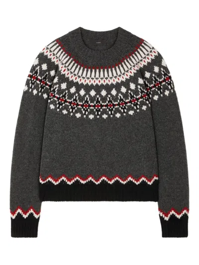 ALANUI ALANUI SWEET WINTER WOOL CREWNECK JUMPER