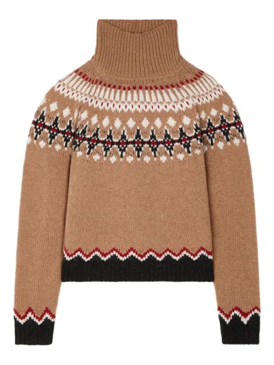 ALANUI ALANUI SWEET WINTER WOOL TURTLE-NECK JUMPER