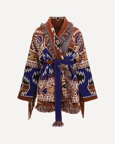 Alanui The Amazing Jorney Cardigan In Multicolour