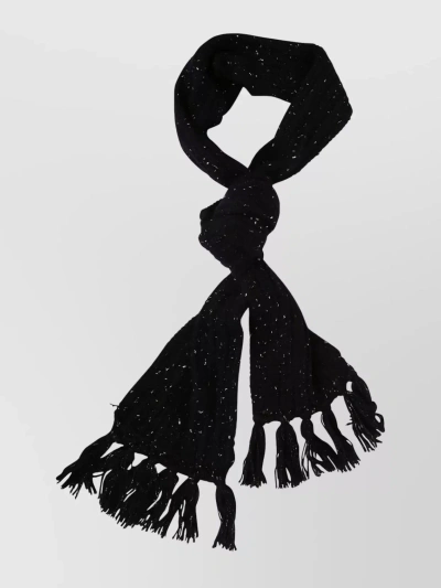 Alanui The Astral Scarf In Black