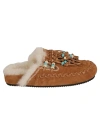 Alanui The Journey Mules In Brown