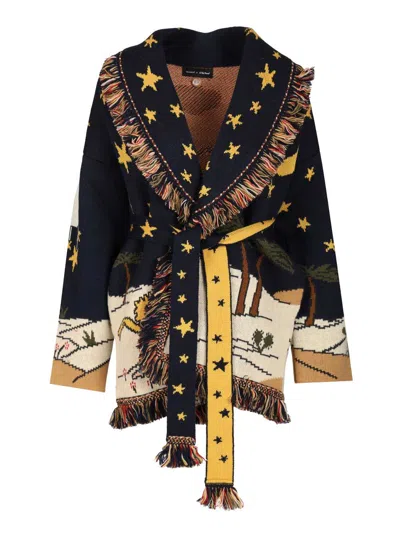 Alanui The Little Prince Knitwear Black