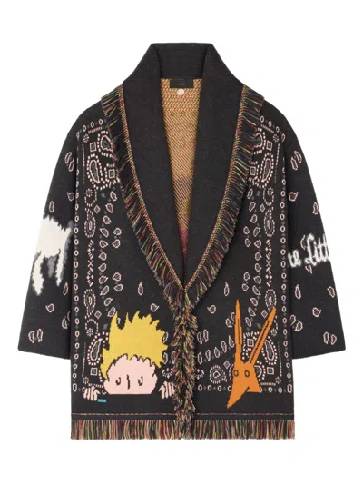 ALANUI ALANUI THE LITTLE PRINCE WOOL CARDIGAN