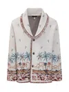 Alanui The Tale Cardigan In Chalk-sky