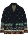 Alanui The Tale Of A Hawaiian Shirt In Blau