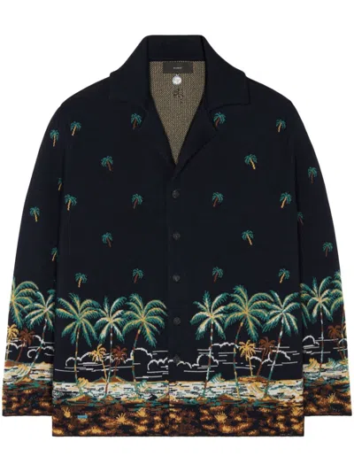 Alanui The Tale Of A Hawaiian Shirt In Blau