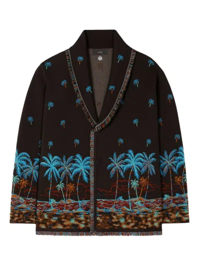ALANUI THE TALE OF HAWAIIAN FRINGED CARDIGAN