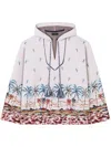 Alanui The Tale Of Hawaiian Hoodie In Neutrals