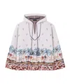 Alanui The Tale Of Hawaiian Hoodie In Purple