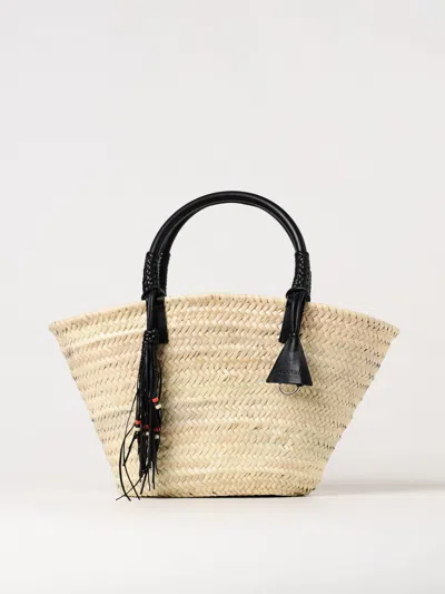 Alanui Tote Bags  Woman Color Beige In 米色