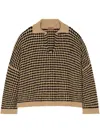 Alanui Tropical Shadow Jumper In Neutrals