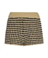 Alanui Tropical Shadow Shorts In Nude