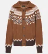 Alanui Sweet Winter Cardigan Aus Schurwolle In Multicolor