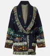 Alanui The Tale Of A Hawaiian Virgin-wool Cardigan In Multicoloured