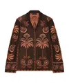 Alanui Wild Wonder Shirt In Brown