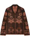 Alanui Wild Wonder Shirt In Braun