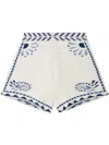 Alanui Wild Wonder Shorts In White