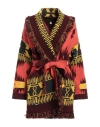 Alanui Woman Cardigan Burgundy Size M Cashmere In Red