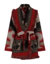 Alanui Woman Cardigan Camel Size M Cashmere In Beige